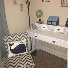 Writing Desk with 4 Drawer Computer Study Table - product view 4