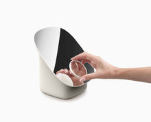 Viva Pedestal Mirror with Cosmetic Organizer - product view 6