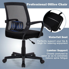 Mesh Office Chair, Mid Back Computer Desk Chair, Ergonomic Executive Chair - product view 6