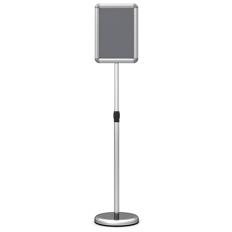 8.5 x 11 Inch Sign Holder Stand with Snap-Open Frame & 360° Rotation - product view 1