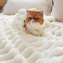 Luxplush Striped Blanket - product view 2