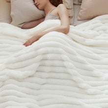 Luxplush Striped Blanket - product view 6