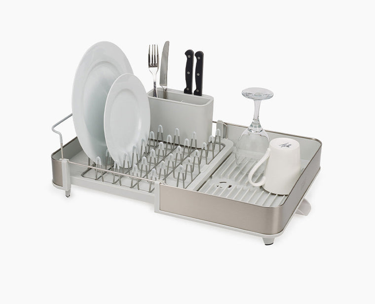 Extend™ Steel Expandable Stone Dish Rack - product view 1