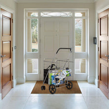 Jumbo Folding Shopping Cart for Grocery Laundry Book Luggage Travel - product view 3