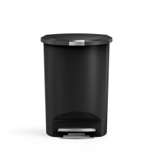 50L Semi-Round Hybrid Step Can - product view 1