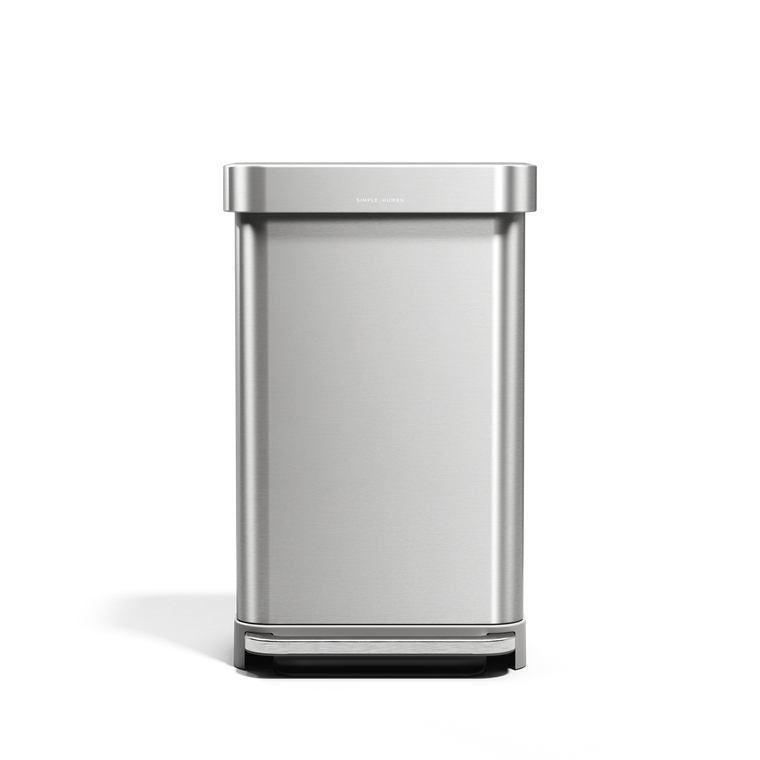45L Rectangular Step Can with Liner Pocket - product view 1
