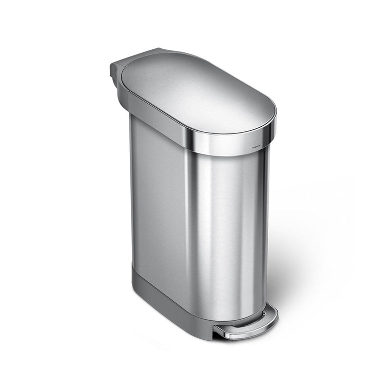 45L Slim Step Can with Liner Rim - product view 1