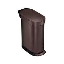 45L Slim Step Can with Liner Rim