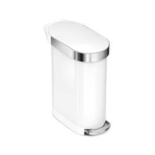 45L Slim Step Can with Liner Rim