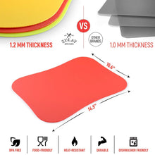 Flexible Cutting Board Mats - Set of 3 - product view 5