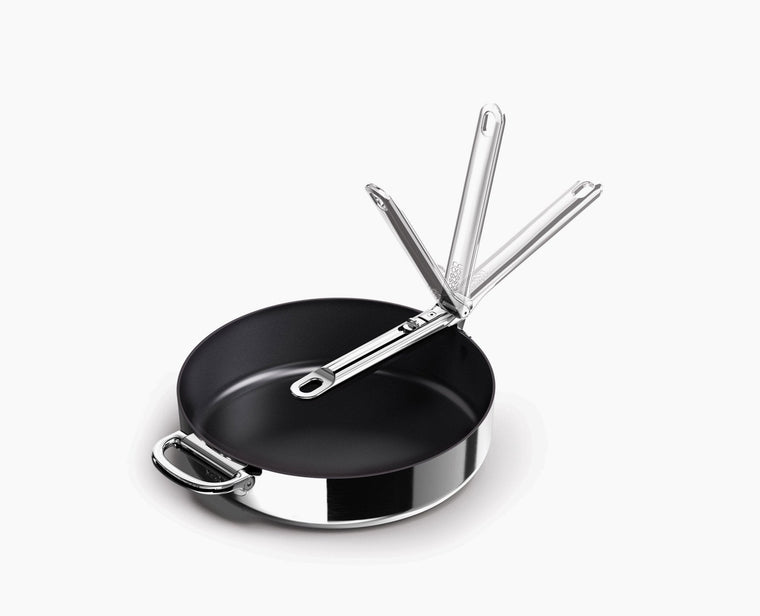 Space Steel Folding Handle Non-Stick 11" Frying Pan - product view 1