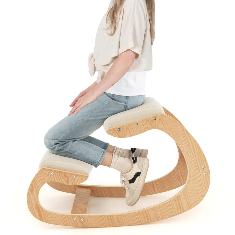 Ergonomic Kneeling Chair, Posture Chair for Desk with Cushion - product view 1
