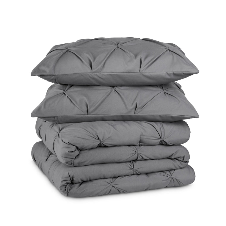 Ultra-Soft Pintuck Comforter Set - product view 1