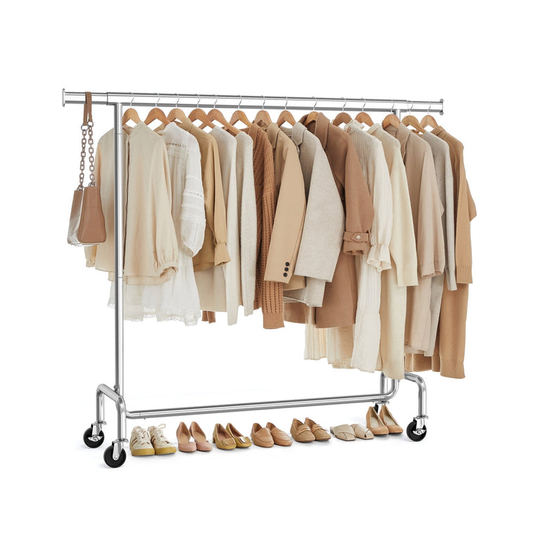 Clothes Rack with Wheels - product view 1