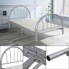 83" x 42" x 35" Metal Bed Platform Frame Twin Size Bedroom Home Furniture - product view 3