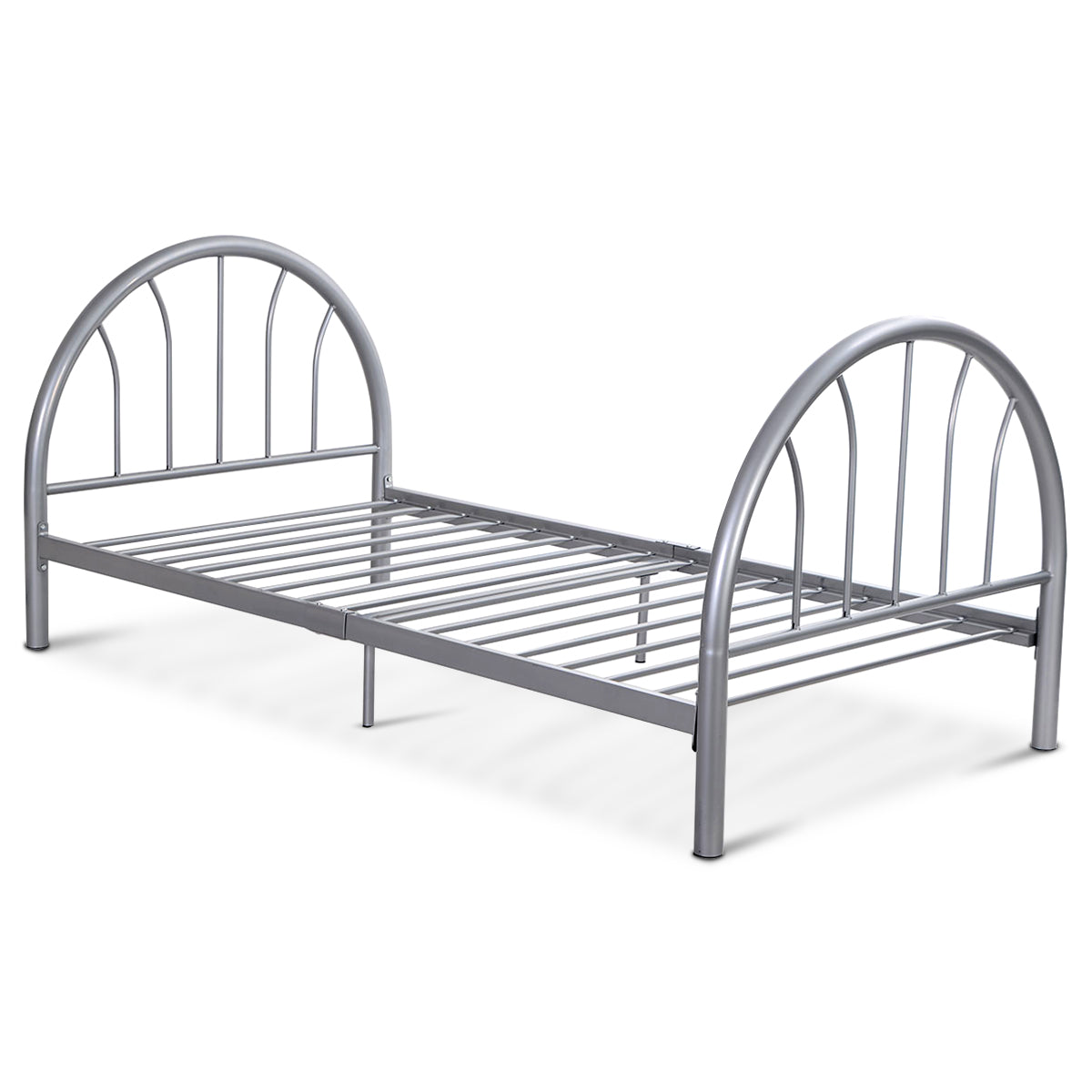 83" x 42" x 35" Metal Bed Platform Frame Twin Size Bedroom Home Furniture - product view 1