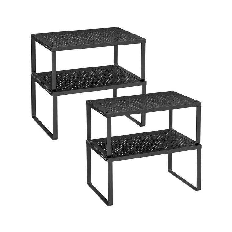 Set of 4 Metal Kitchen Counter Shelves - product view 1