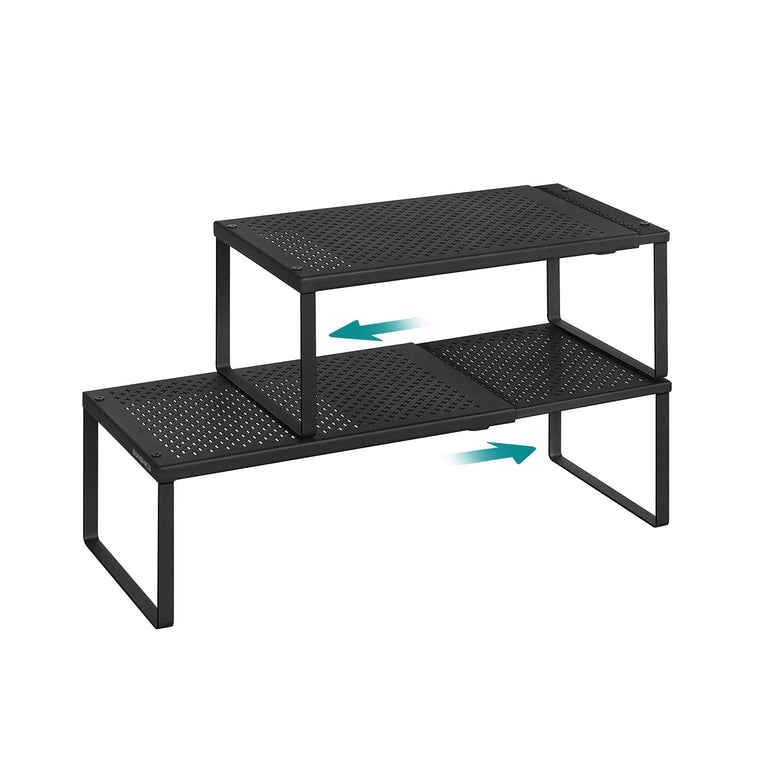Set of 2 Expandable Kitchen Countertop Shelves - product view 1