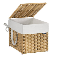 Slim Laundry Hamper with Lid and Handles - product view 4