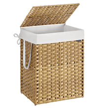 Slim Laundry Hamper with Lid and Handles - product view 5