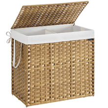 Slim Laundry Hamper with Lid and Handles - product view 7