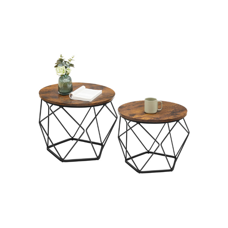 Set of 2 Small Coffee Table - product view 1