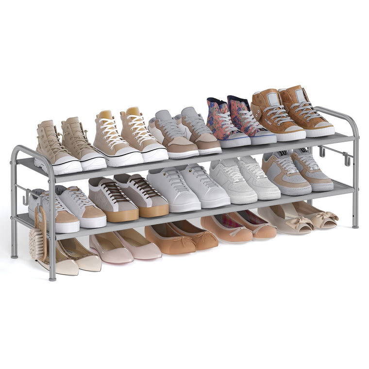 44.9" Wide Fabric Shoe Rack - product view 1