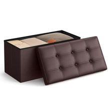MAZIE Collection - Folding Storage Ottoman Bench with Lid - product view 8