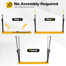 2 Pack Folding Saw Horses with 12 Adjustable Leg Heights and Carry Handles - product view 6