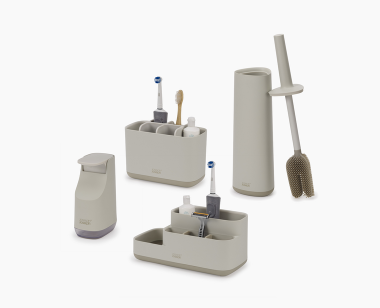 Matt Ecru Bathroom Set - product view 1