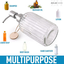 Clear Hand Soap Dispenser - product view 3