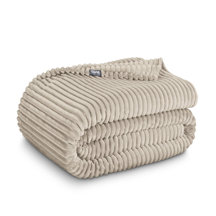 Microplush Ribbed Blanket - product view 1