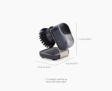 SinkTech™ Compact Soap Dispensing Dish Brush with Steel Stand & Extra Heads - product view 8