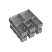 Foldable Fabric Storage Bins for Socks, Underwear, Bras, Ties, Scarves - product view 5