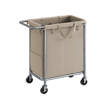 Laundry Basket with Wheels with Removable Liner and Handle - product view 5