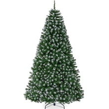 Unlit Frosted Artificial Green Spruce Christmas Tree, w/Easy Assembly - product view 8