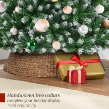 Unlit Frosted Artificial Green Spruce Christmas Tree, w/Easy Assembly - product view 7