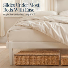 2 PC Water Hyacinth Nesting Underbed Storage Baskets - product view 5