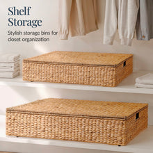 2 PC Water Hyacinth Nesting Underbed Storage Baskets - product view 6