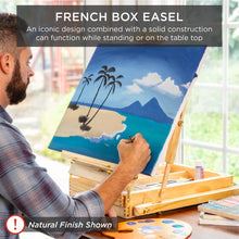 Art Easel for Painting, Portable Adjustable Tripod with 32-Piece Art Set - product view 3