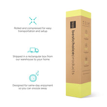 12in Medium-Plush Green Tea & Charcoal Gel Memory Foam Mattress - product view 6