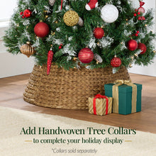 Christmas Tree PreLit Twinkling Lights Pre-Decorated Artificial Frosted Pine - product view 8