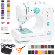 6V Portable Foot Pedal Sewing Machine w/ 12 Stitch Patterns - product view 1