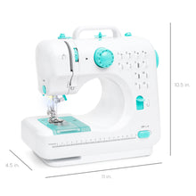 6V Portable Foot Pedal Sewing Machine w/ 12 Stitch Patterns - product view 7