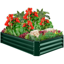 Outdoor Metal Raised Garden Bed for Vegetables, Flowers, Herbs - 6x3x1ft - product view 1