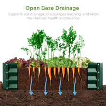 Outdoor Metal Raised Garden Bed for Vegetables, Flowers, Herbs - 6x3x1ft - product view 4