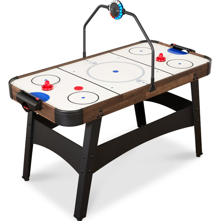 Air Hockey Game Table w/ LED Lights, Scoreboard, Powerful Motor - 54in - product view 1