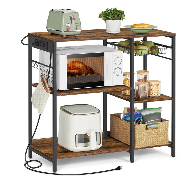 Baker's Rack with Charging Station - product view 1