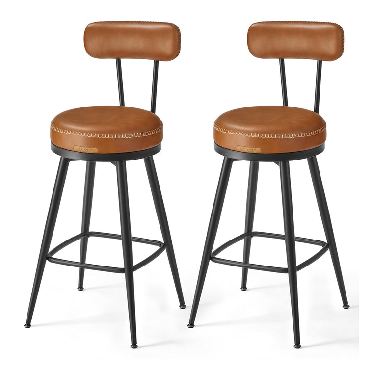 EKHO Collection - Swivel Bar Stools with Backs - product view 1