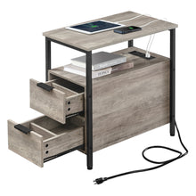 Side Table with Charging Station - product view 4